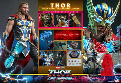 PRE-LOVED - Hot Toys - MMS656 - Thor Love and Thunder: 1/6th Scale Thor