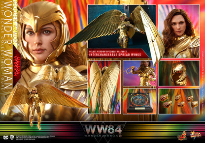 PRE-LOVED - Hot Toys - MMS578 - Golden Armor Wonder Woman (Deluxe Version)