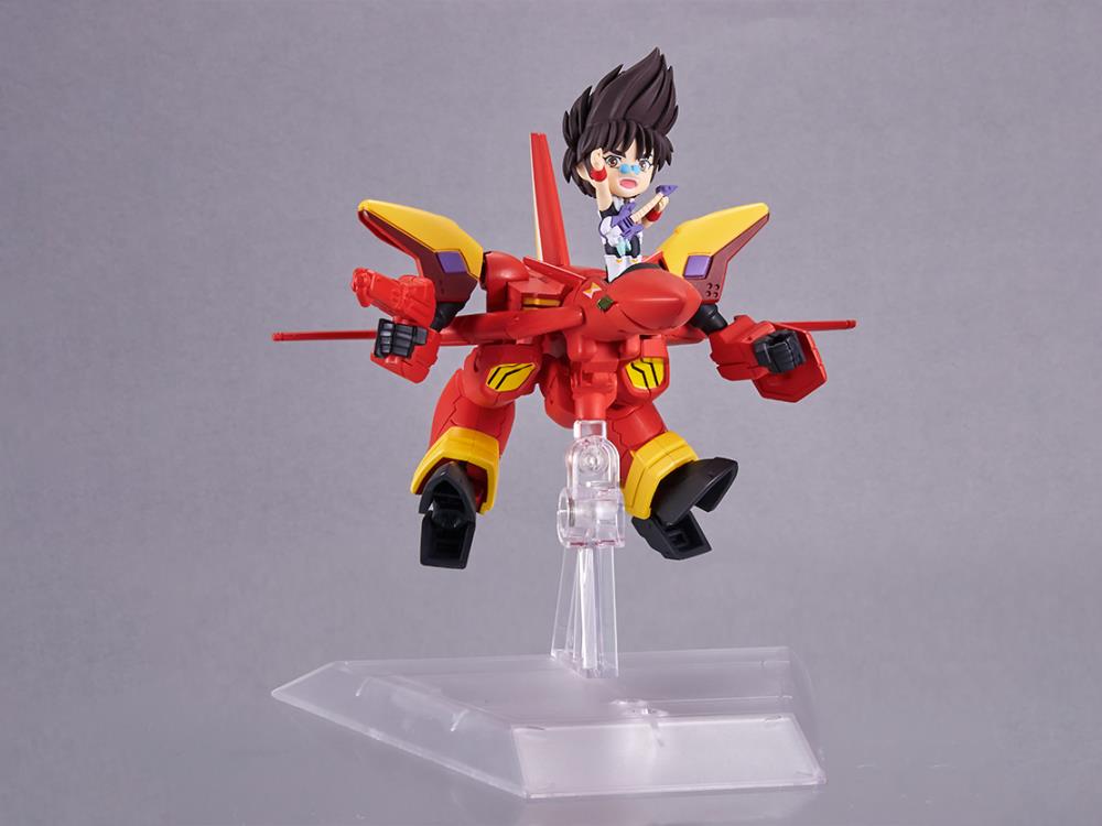 Tamashii Nations - Tiny Session - Macross 7: VF-19 Fire Valkyrie with Basara Nekki