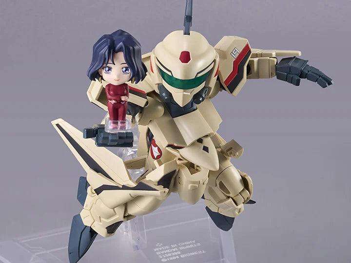 Tamashii Nations - Tiny Session - Macross Plus: VF-19 (Isamu Alva Dyson Use) with Myung Fang Lone