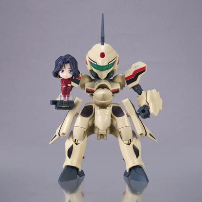 Tamashii Nations - Tiny Session - Macross Plus: VF-19 (Isamu Alva Dyson Use) with Myung Fang Lone