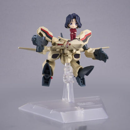 Tamashii Nations - Tiny Session - Macross Plus: VF-19 (Isamu Alva Dyson Use) with Myung Fang Lone