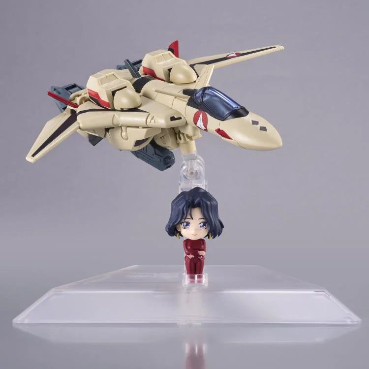 Tamashii Nations - Tiny Session - Macross Plus: VF-19 (Isamu Alva Dyson Use) with Myung Fang Lone