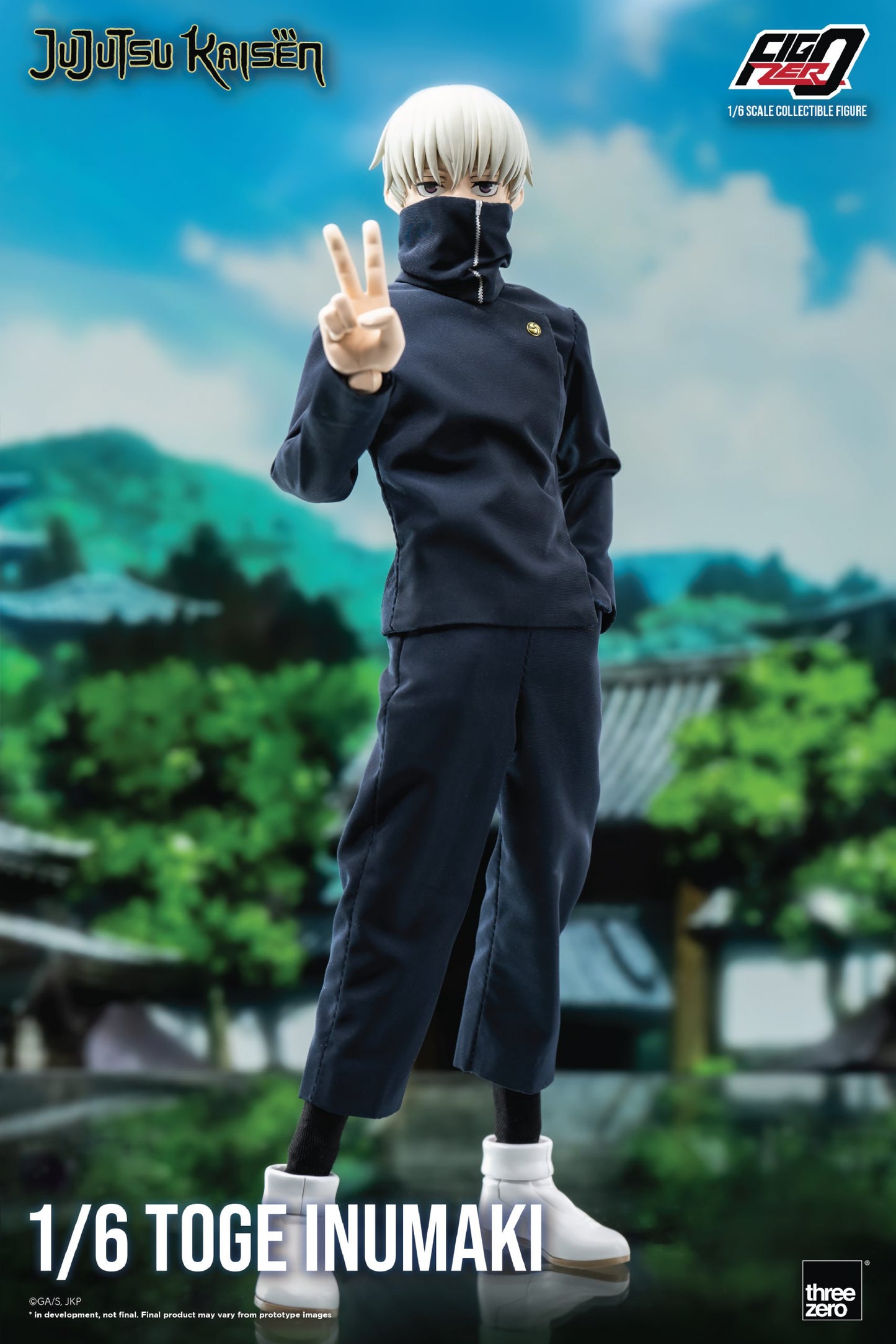 Threezero - Jujutsu Kaisen: 1/6 Scale Toge Inumaki Action Figure
