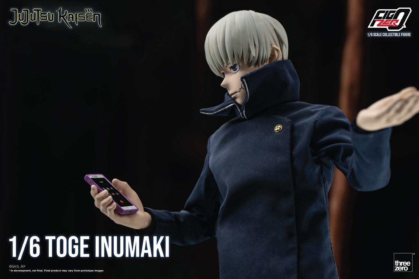 Threezero - Jujutsu Kaisen: 1/6 Scale Toge Inumaki Action Figure
