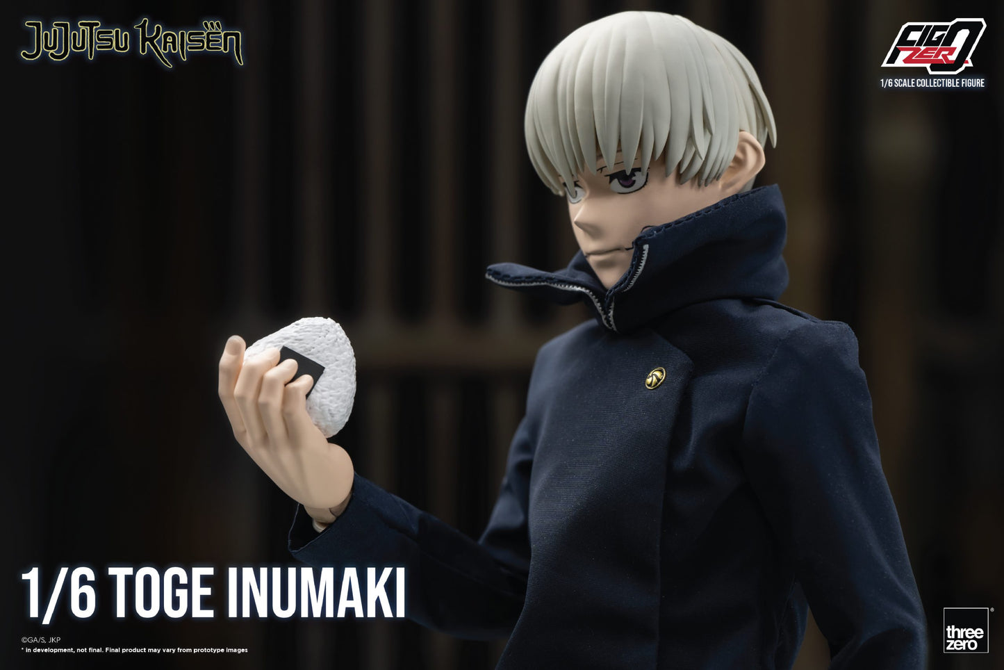 Threezero - Jujutsu Kaisen: 1/6 Scale Toge Inumaki Action Figure