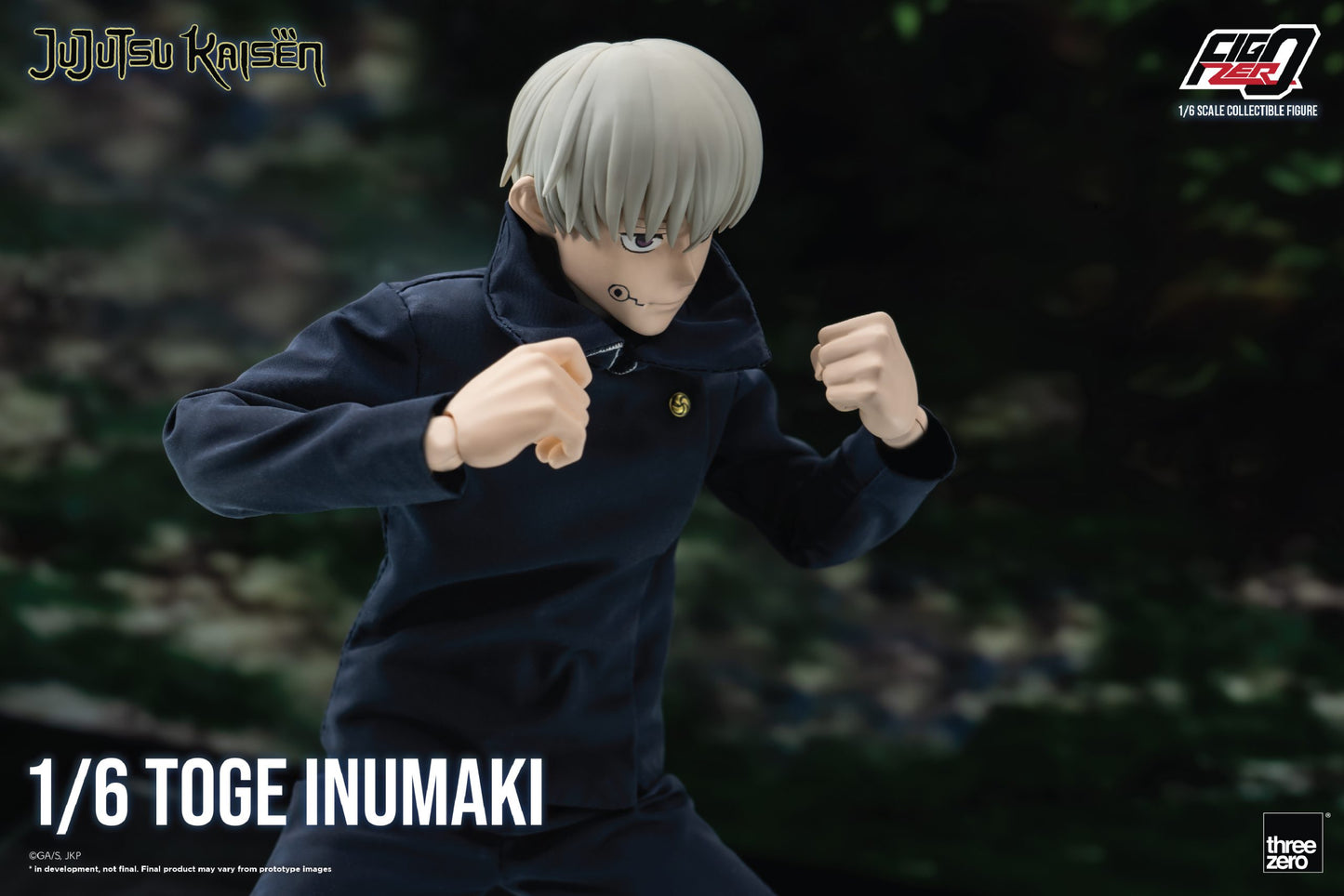 Threezero - Jujutsu Kaisen: 1/6 Scale Toge Inumaki Action Figure