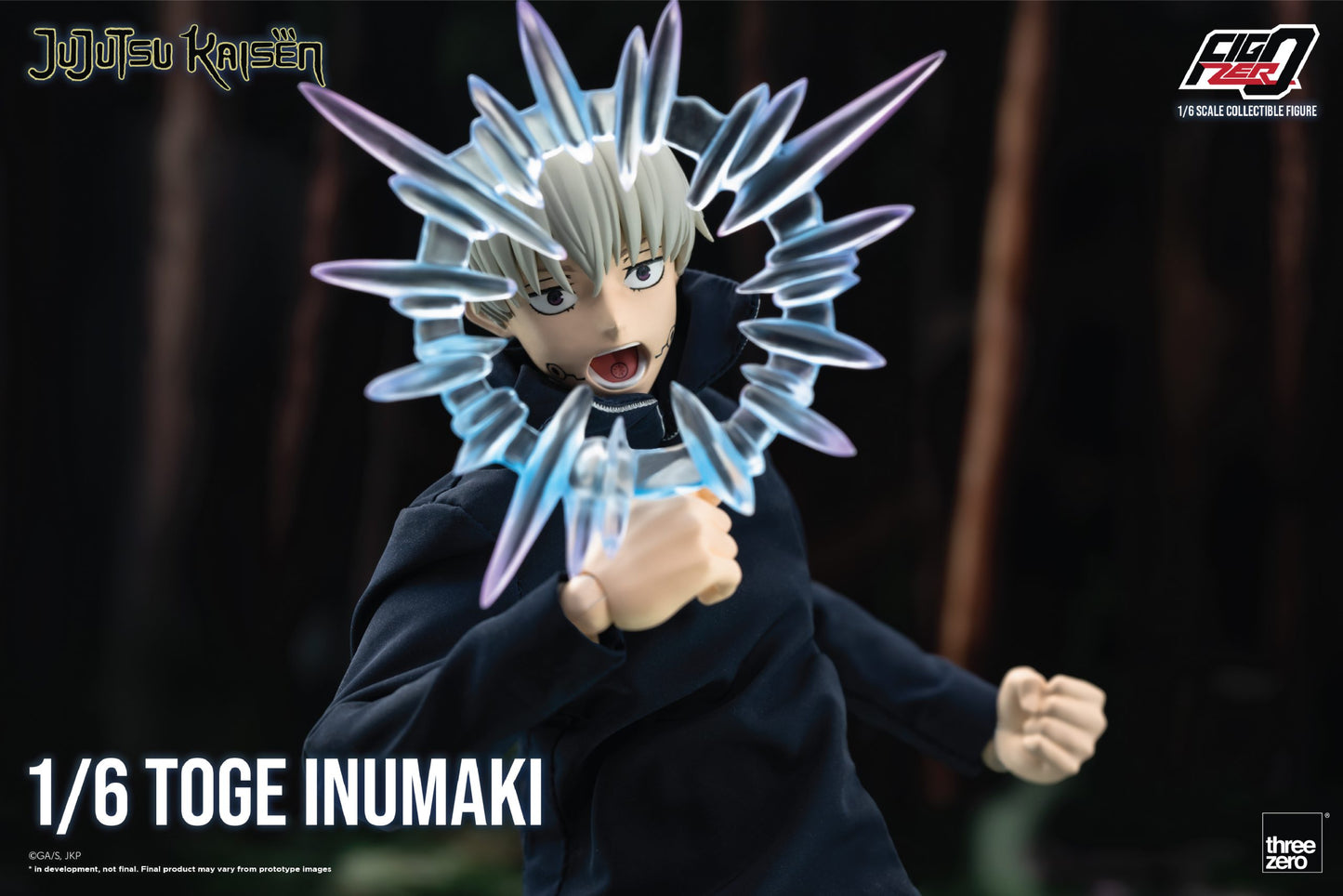 Threezero - Jujutsu Kaisen: 1/6 Scale Toge Inumaki Action Figure