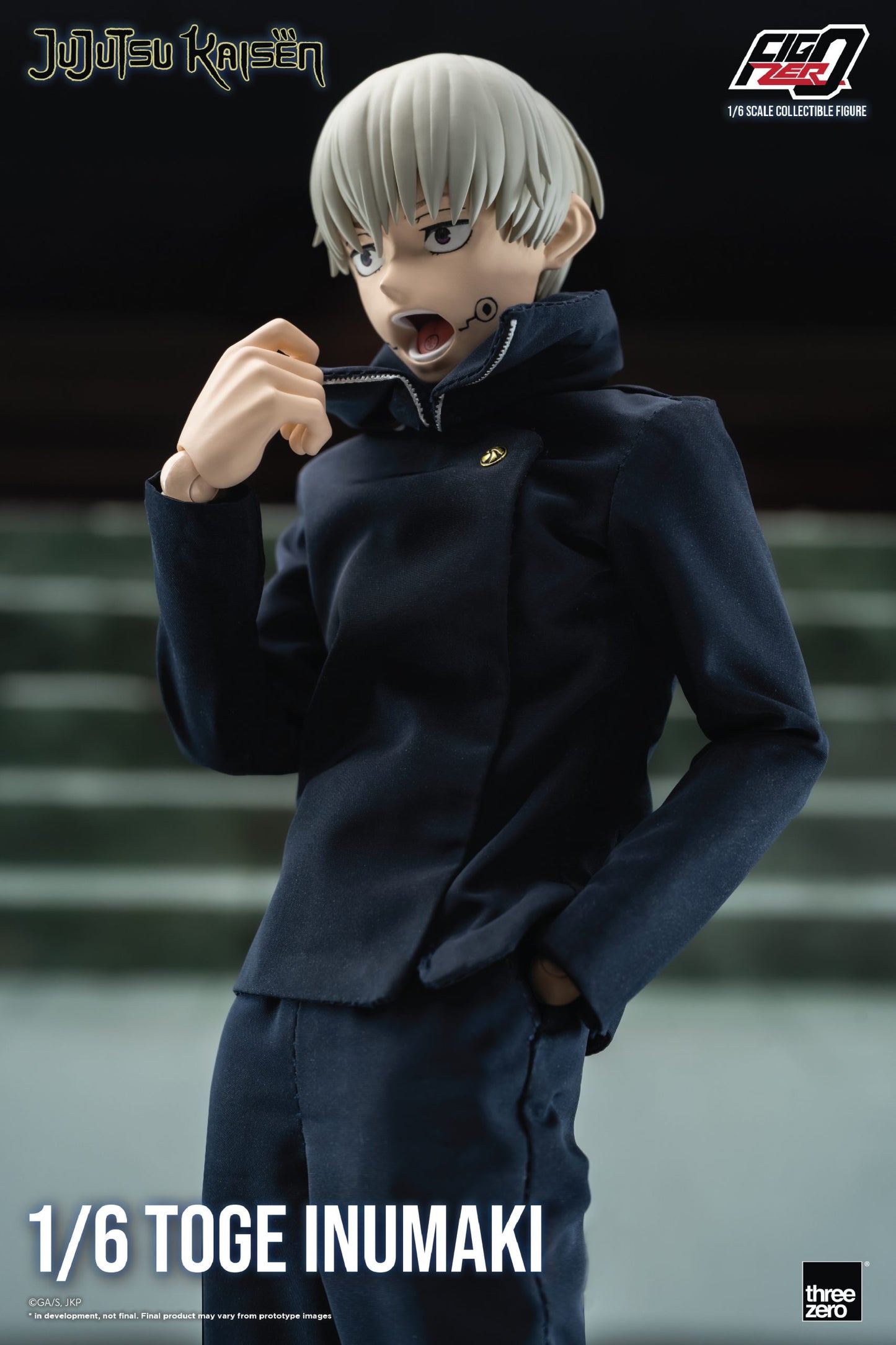 Threezero - Jujutsu Kaisen: 1/6 Scale Toge Inumaki Action Figure