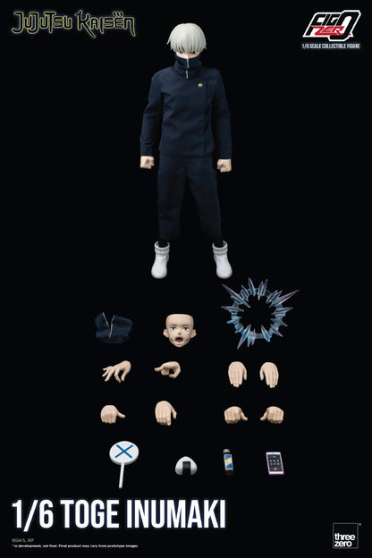 Threezero - Jujutsu Kaisen: 1/6 Scale Toge Inumaki Action Figure
