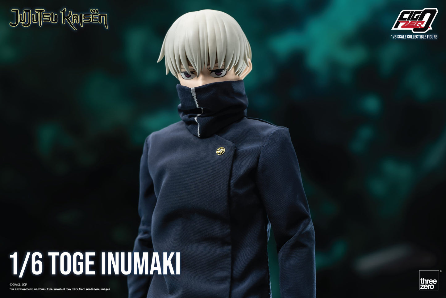 Threezero - Jujutsu Kaisen: 1/6 Scale Toge Inumaki Action Figure