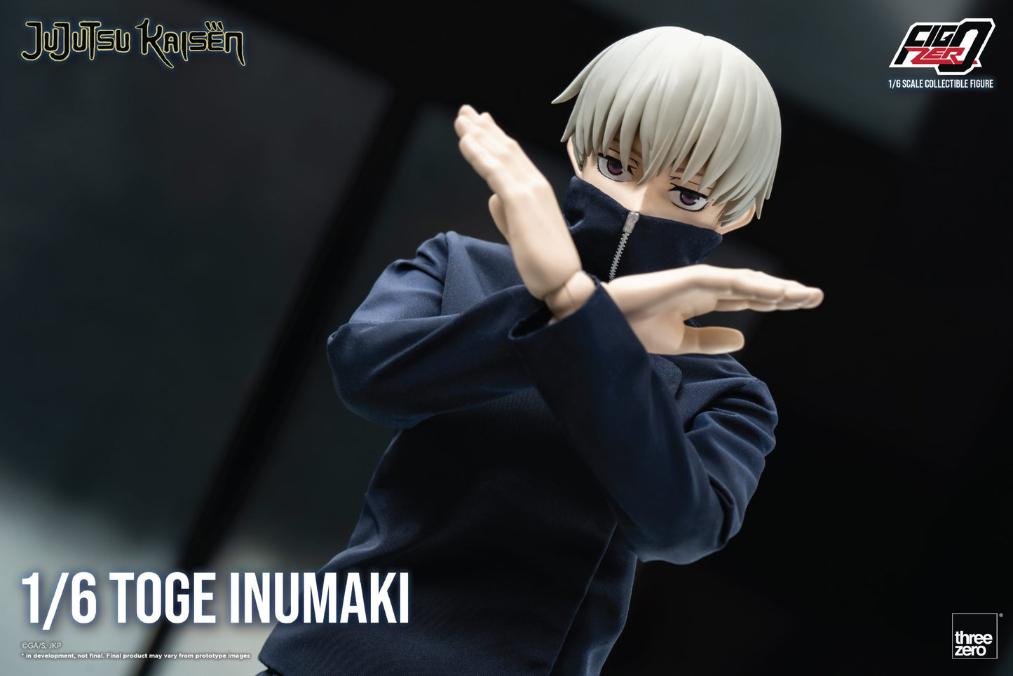 Threezero - Jujutsu Kaisen: 1/6 Scale Toge Inumaki Action Figure
