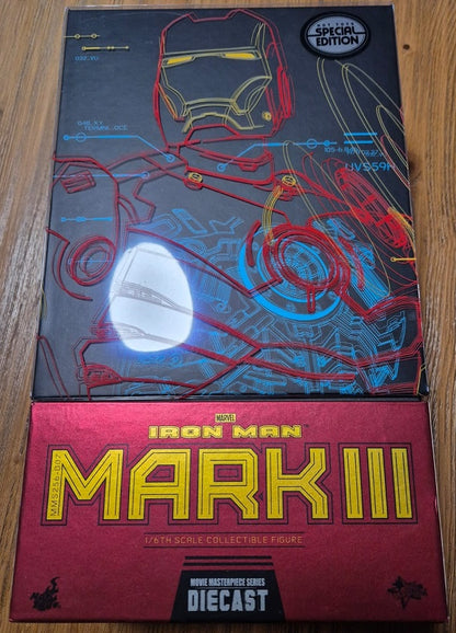 PRE-LOVED - Hot Toys - MMS256D07 - Iron Man Mark III (Diecast) - H.G.