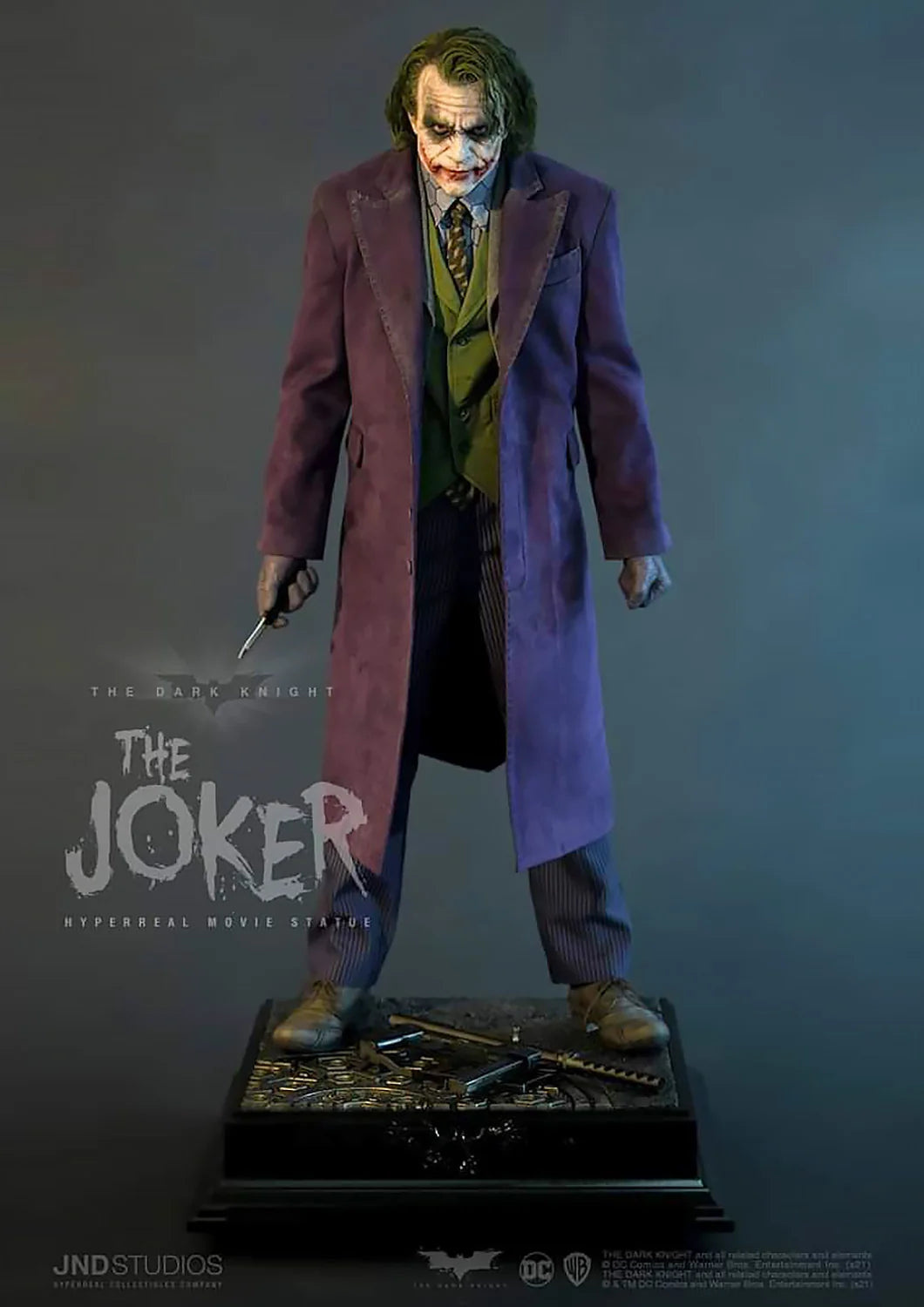 PRE-LOVED - HMS003 - The Dark Knight - 1/3 Scale The Joker