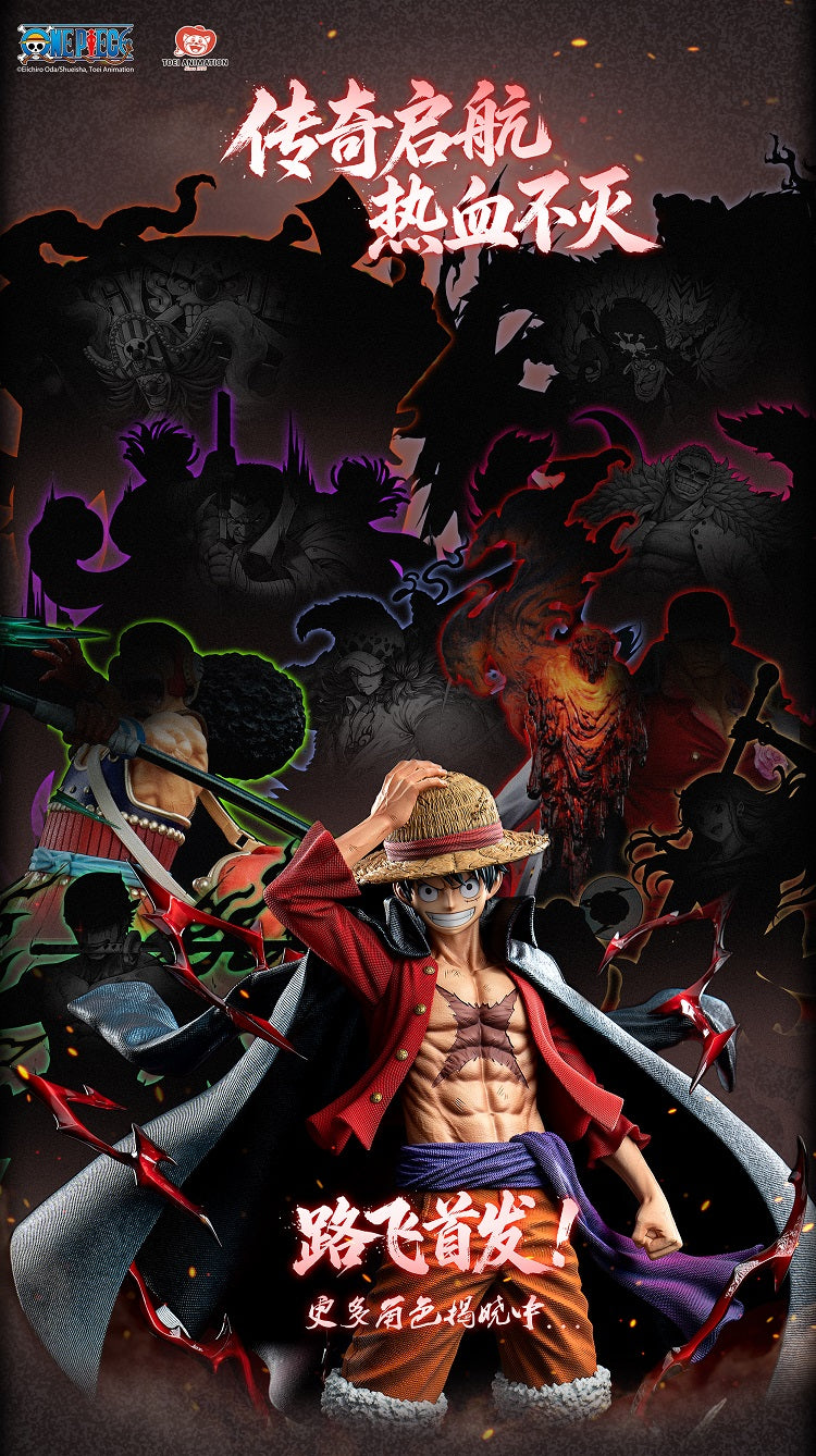 Jimei Palace - One Piece Legendary Series: 1/6th Scale Monkey D. Luffy (Exclusive Ver.) Pre-order NOW