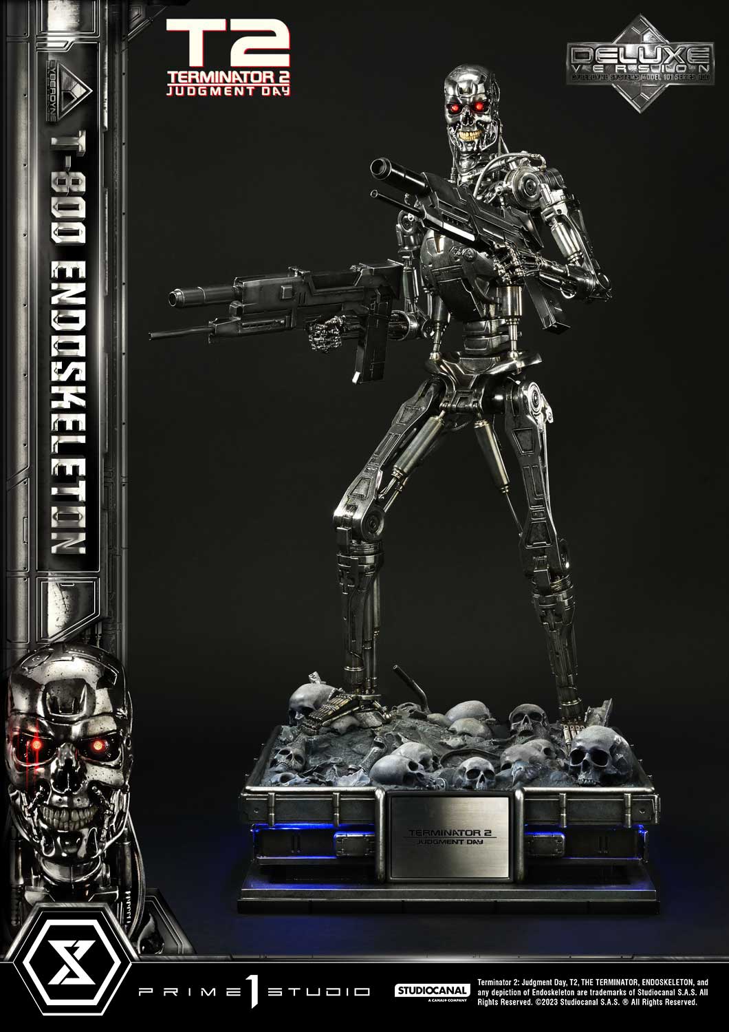 Prime 1 Studio - Terminator 2: Judgment Day - 1/3 Scale T-800 Endoskeleton DELUXE VERSION