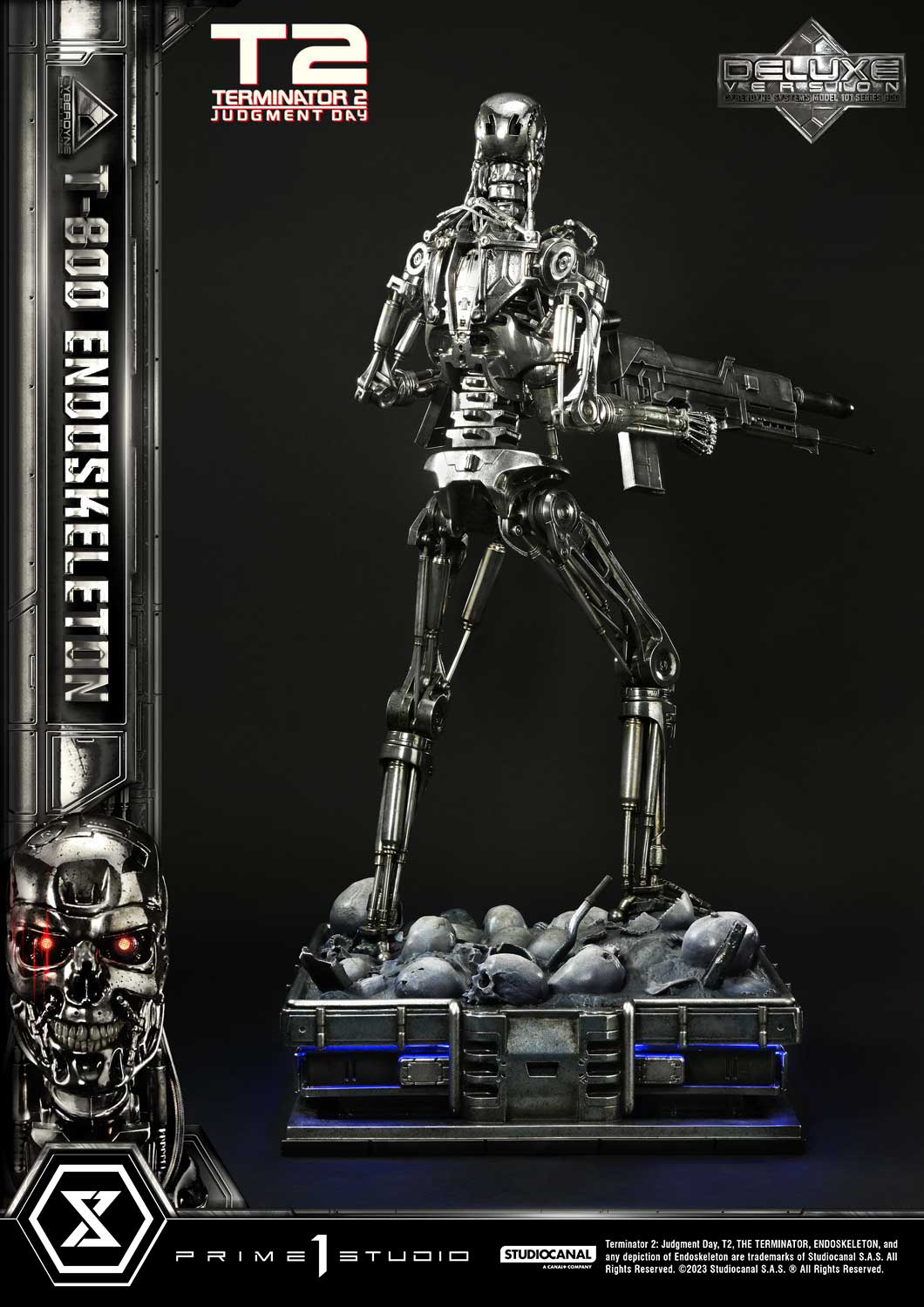 Prime 1 Studio - Terminator 2: Judgment Day - 1/3 Scale T-800 Endoskeleton DELUXE VERSION