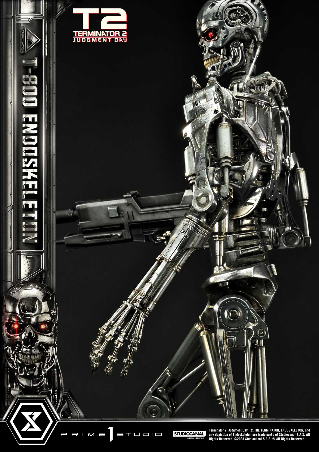 Prime 1 Studio - Terminator 2: Judgment Day - 1/3 Scale T-800 Endoskeleton DELUXE VERSION