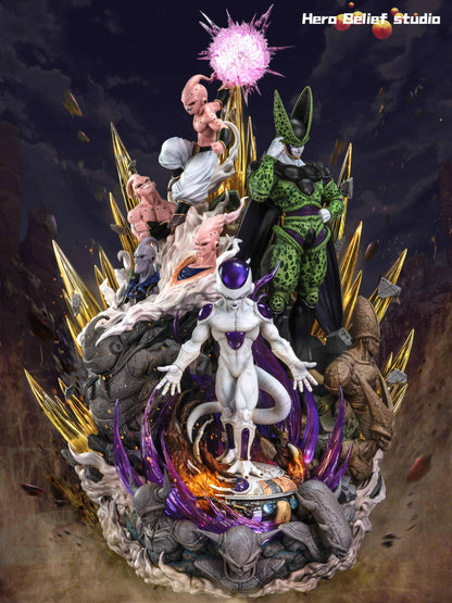Hero Belief Studio - Dragon Ball Z - Frieza, Cell and Buu 1/6th Scale GK statue