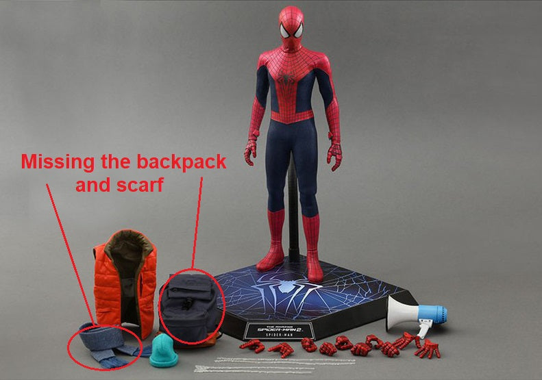 PRE-LOVED - Hot Toys - MMS244 - The Amazing Spider-Man 2: Spider-Man