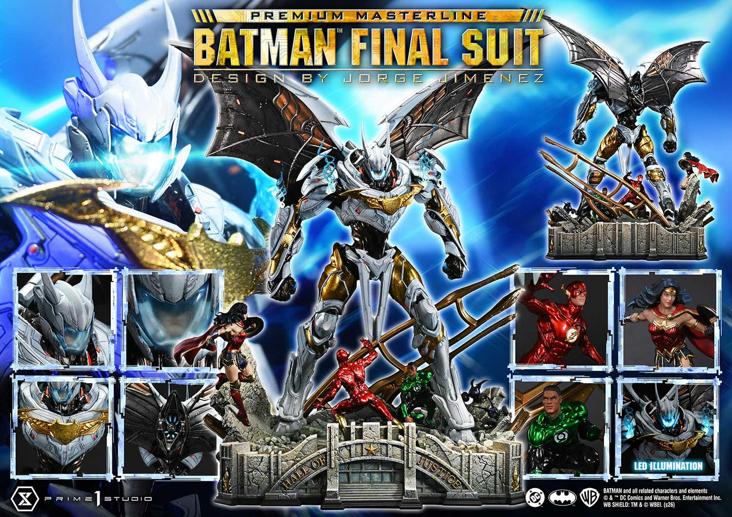 Prime 1 Studio - Premium Masterline - Justice League (Comics): Batman Final Suit Preorder
