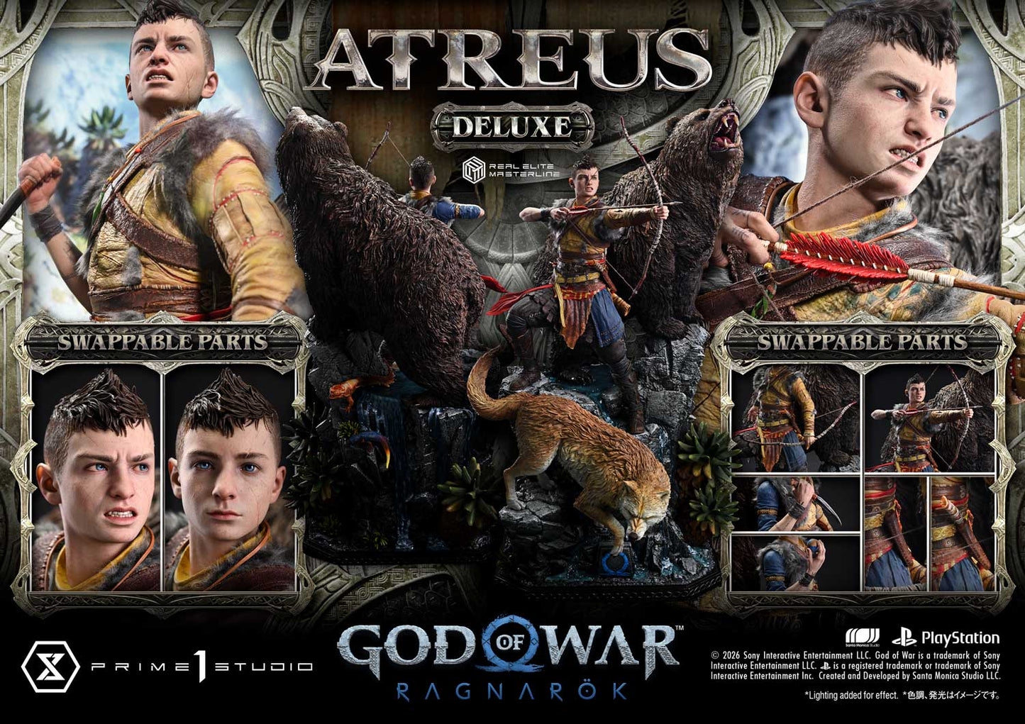 Prime 1 Studio - God of War: Ragnarok - 1/3 Scale Atreus (Deluxe Version) Preorder
