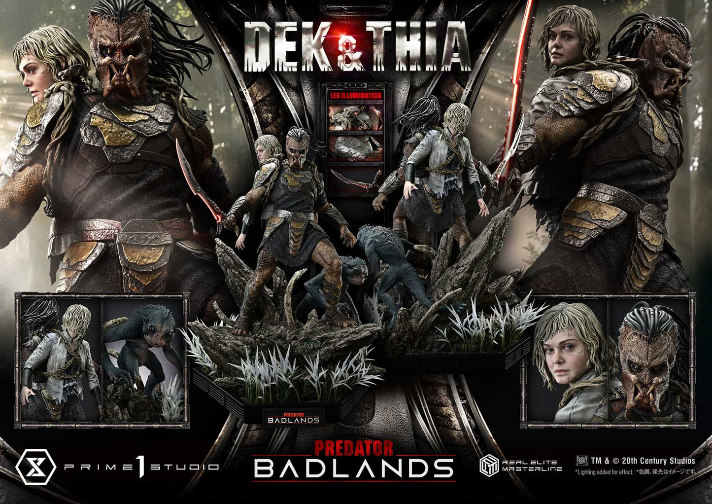 Prime 1 Studio - Predator: Badlands - Dek & Thia (Regular Version) Preorder