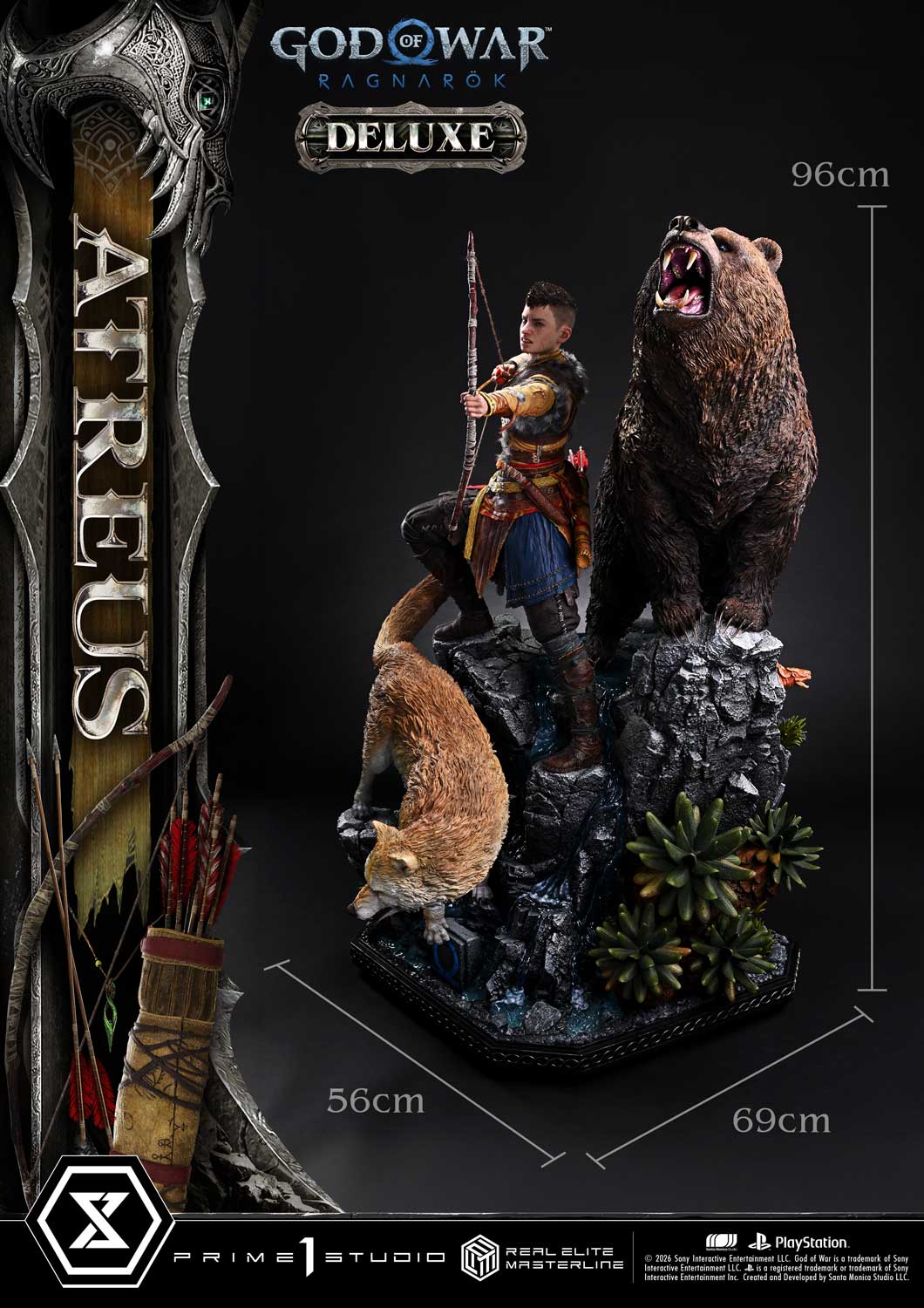 Prime 1 Studio - God of War: Ragnarok - 1/3 Scale Atreus (Deluxe Version) Preorder
