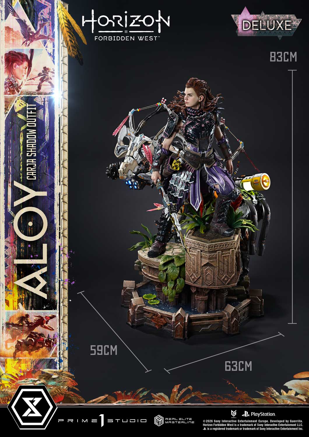 Prime 1 Studio - Horizon Forbidden West: 1/3 Scale Aloy Carja Shadow Outfit (Deluxe Version) Preorder Now