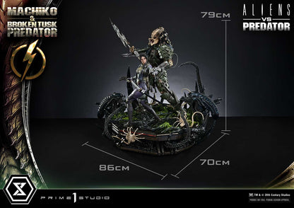 Prime 1 Studio - 1/4 Scale Machiko & Broken Tusk Predator (Regular Version) Pre-order Now