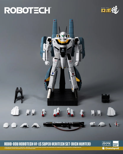 Threezero - ROBOTECH ROBO-DOU: ROBOTECH VF‐1S Super Veritech Set (RICK HUNTER) - Deluxe Set Pack Pre-order