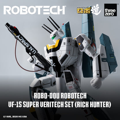 Threezero - ROBOTECH ROBO-DOU: ROBOTECH VF‐1S Super Veritech Set (RICK HUNTER) - Deluxe Set Pack Pre-order