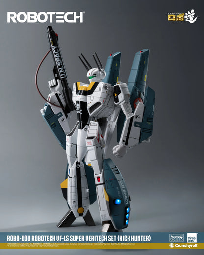 Threezero - ROBOTECH ROBO-DOU: ROBOTECH VF‐1S Super Veritech Set (RICK HUNTER) - Deluxe Set Pack Pre-order