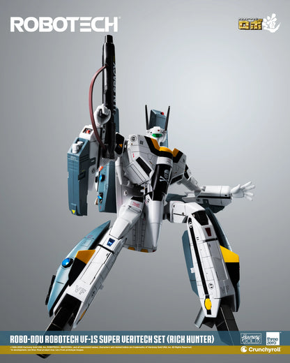 Threezero - ROBOTECH ROBO-DOU: ROBOTECH VF‐1S Super Veritech Set (RICK HUNTER) - Deluxe Set Pack Pre-order