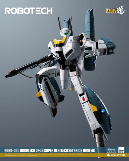 Threezero - ROBOTECH ROBO-DOU: ROBOTECH VF‐1S Super Veritech Set (RICK HUNTER) - Deluxe Set Pack Pre-order