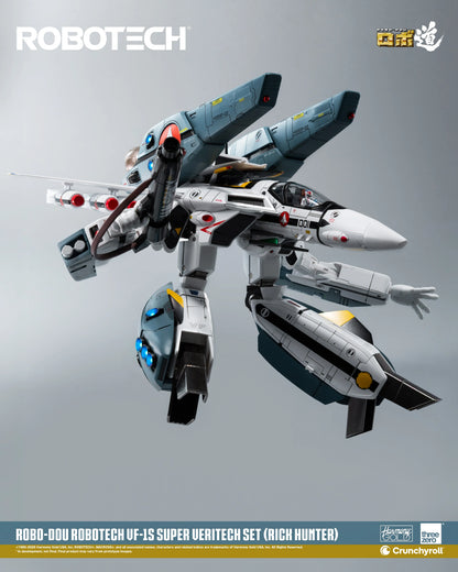 Threezero - ROBOTECH ROBO-DOU: ROBOTECH VF‐1S Super Veritech Set (RICK HUNTER) - Deluxe Set Pack Pre-order