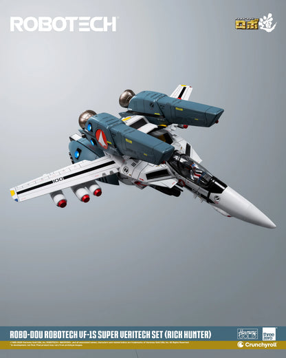 Threezero - ROBOTECH ROBO-DOU: ROBOTECH VF‐1S Super Veritech Set (RICK HUNTER) - Deluxe Set Pack Pre-order