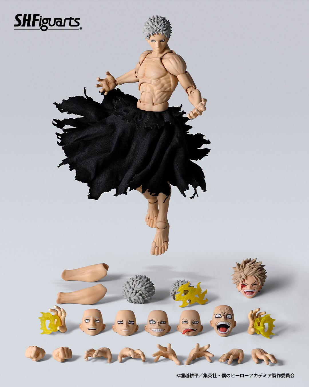 Tamashii Nations - S.H.Figuarts - My Hero Academia: All For One (Final Battle Set) Preorder Now