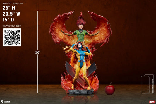 SPECIAL - PRE-LOVED - SIDESHOW COLLECTIBLES - Phoenix and Jean Grey MAQUETTE