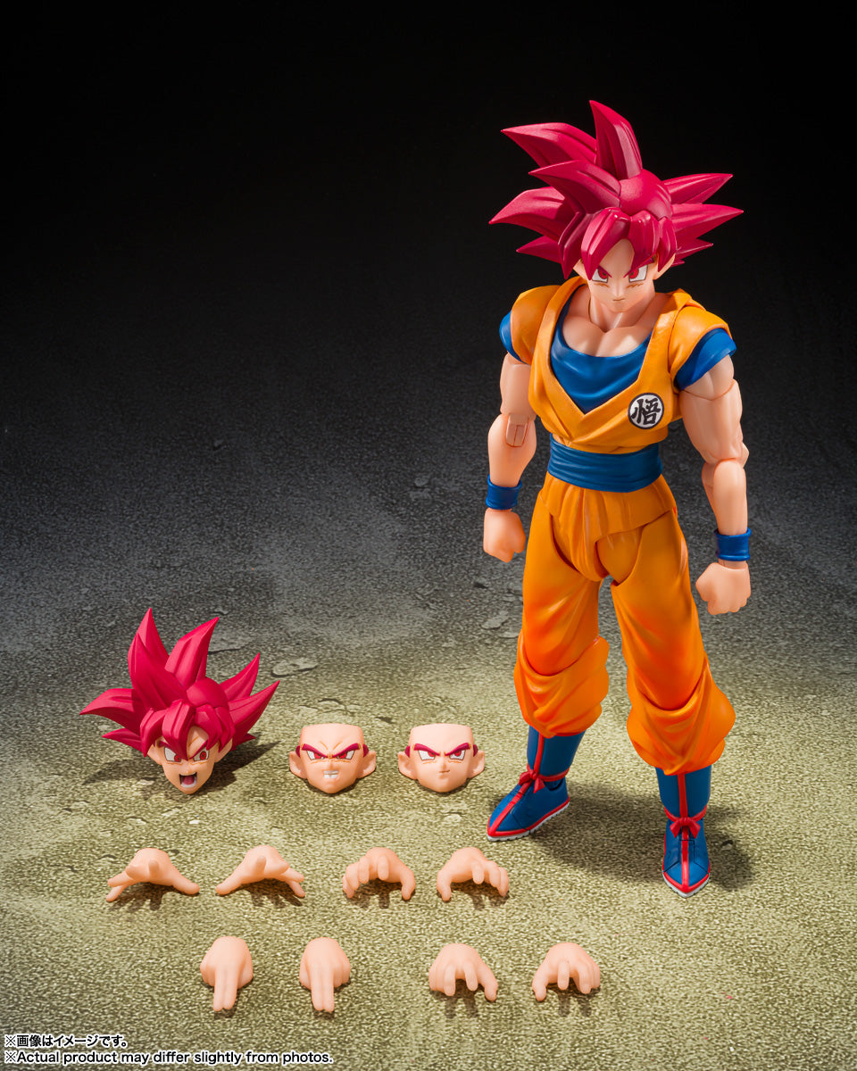 Tamashii Nations - S.H.Figuarts - Dragon Ball Super: Super Saiyan God Goku (God Aura)
