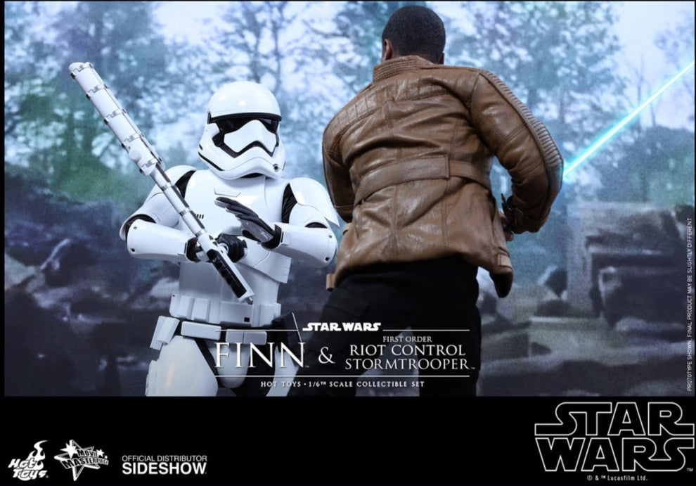 Hot Toys - MMS346 - Finn and First Order Riot Control Stormtrooper ...