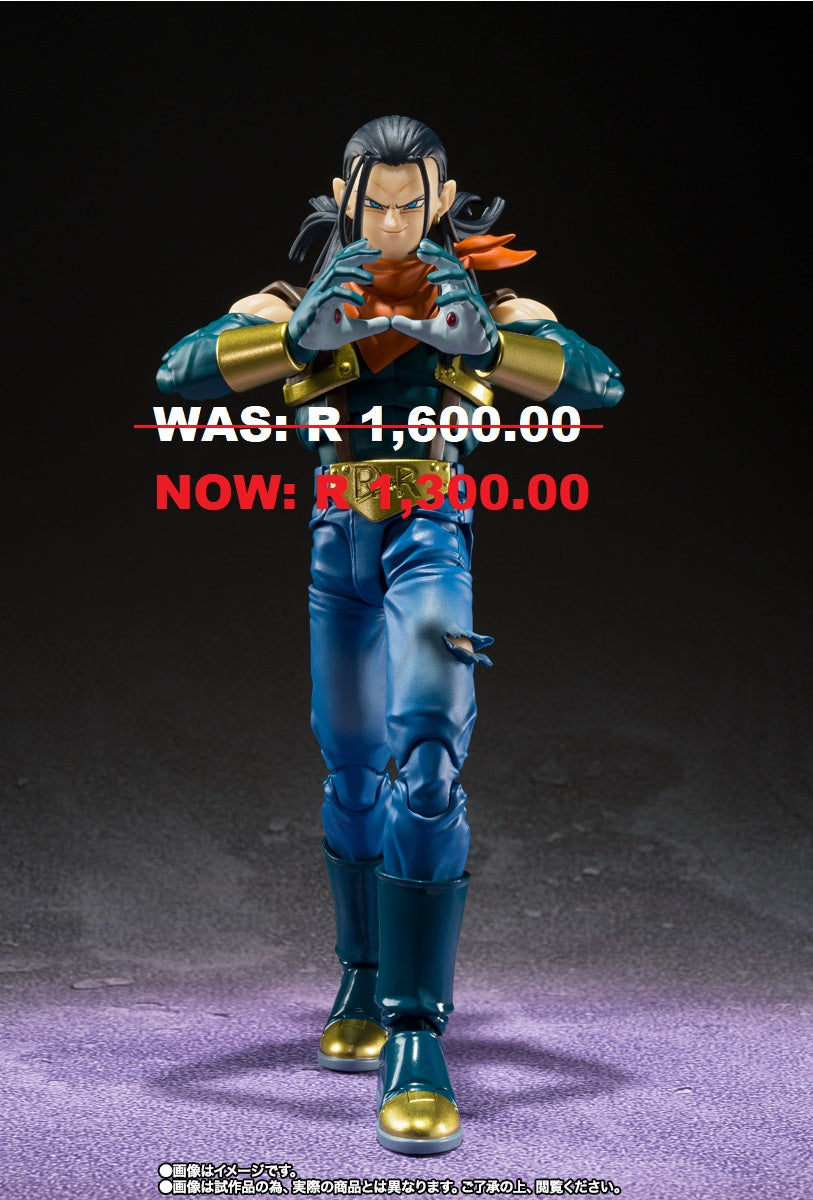Black Friday Special - TAMASHII NATIONS - S.H.Figuarts - Dragon Ball GT - SUPER ANDROID 17