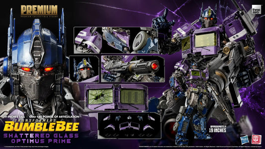Threezero - Transformers: Bumblebee - PREMIUM Shattered Glass Optimus Prime