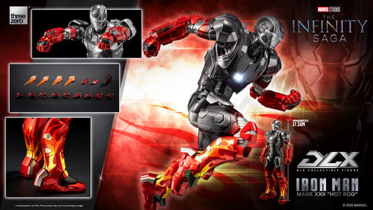 Threezero - Marvel Studios: The Infinity Saga - DLX: Iron Man Mark 22 Hot Rod