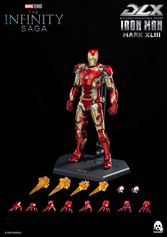 Threezero - Marvel Studios: The Infinity Saga - DLX: DIECAST Iron Man Mark 43
