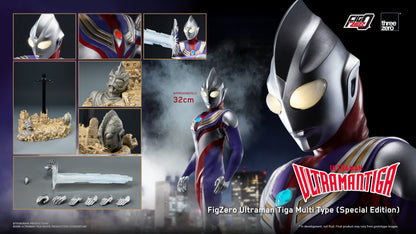 Threezero - Ultraman Tiga:  1/6th Scale FigZero Ultraman Tiga Multi Type (Special Edition)