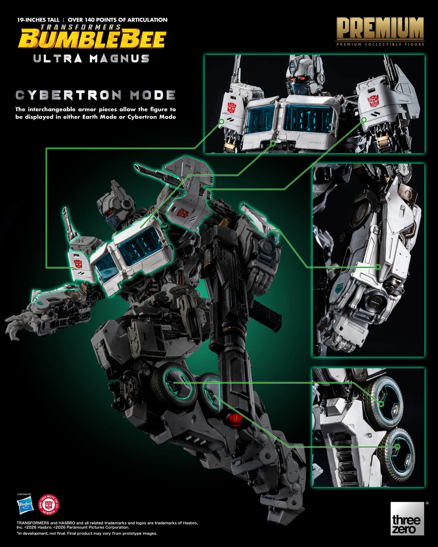 Threezero - Transformers: Bumblebee PREMIUM Ultra Magnus Preorder