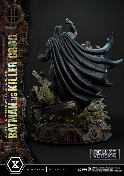Prime 1 Studio - Batman (Comic): 1/4 Scale Batman Versus Killer Croc Deluxe Version