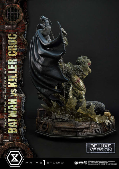 Prime 1 Studio - Batman (Comic): 1/4 Scale Batman Versus Killer Croc Deluxe Version