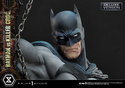 Prime 1 Studio - Batman (Comic): 1/4 Scale Batman Versus Killer Croc Deluxe Version